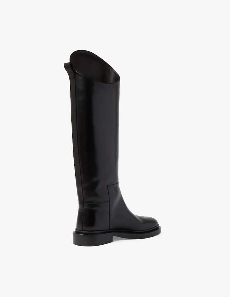 Jil Sander Stivale al ginocchio asimmetrico - immagine 4 Jil Sander Stivale al ginocchio asimmetrico - immagine 4