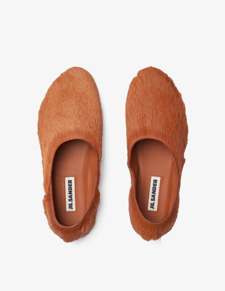 rinascente Jil Sander Pony ballerinas - Brown