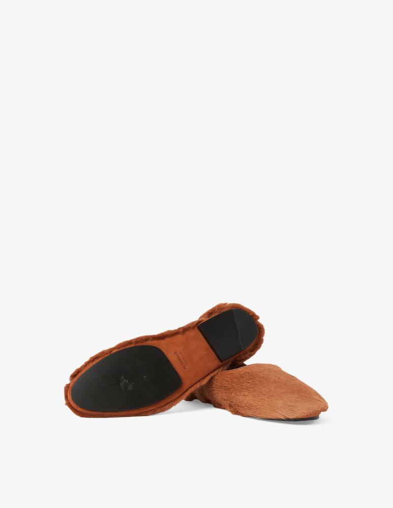 rinascente Jil Sander Pony ballerinas - Brown