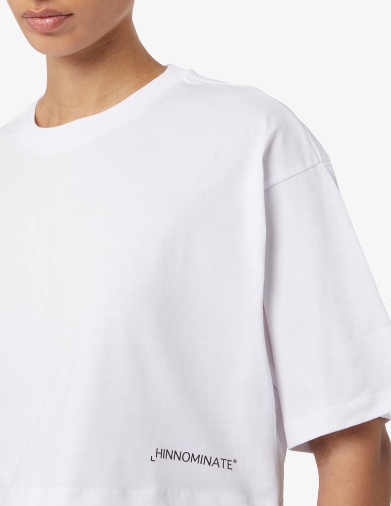 HINNOMINATE Cotton t-shirt - White - picture 4 HINNOMINATE Cotton t-shirt - White - picture 4