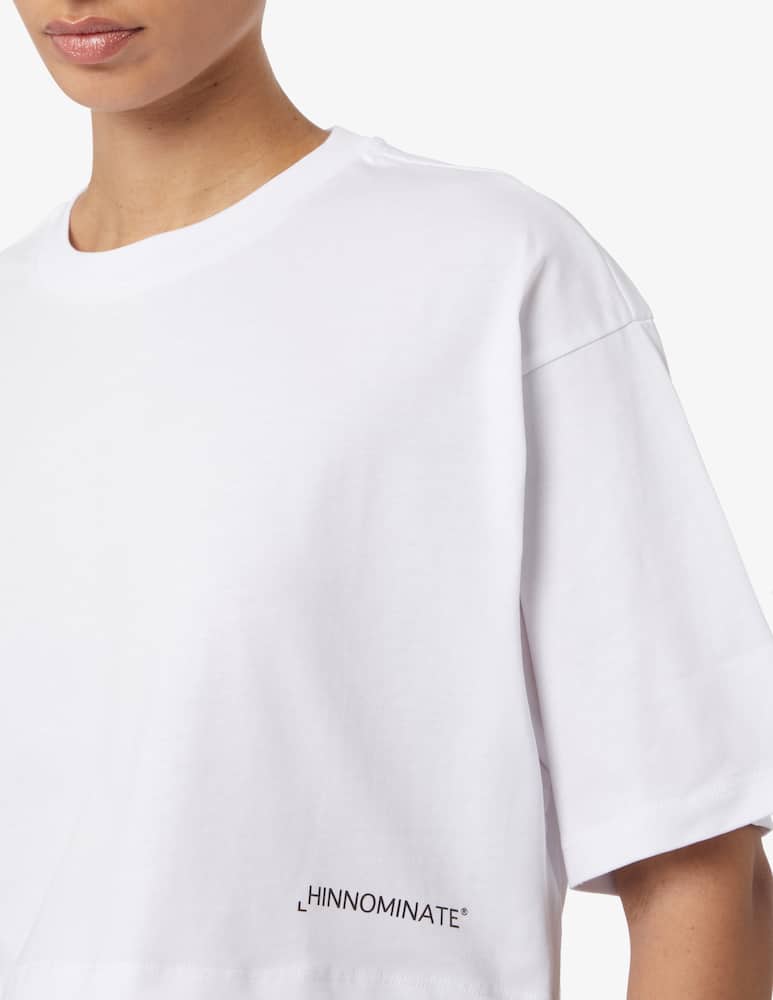 rinascente HINNOMINATE T-shirt in cotone - Bianco