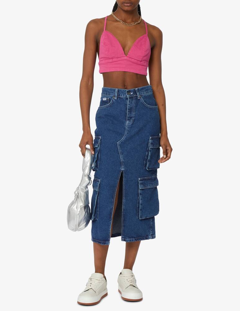 rinascente HINNOMINATE Denim bralette top