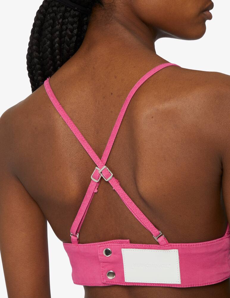 rinascente HINNOMINATE Denim bralette top