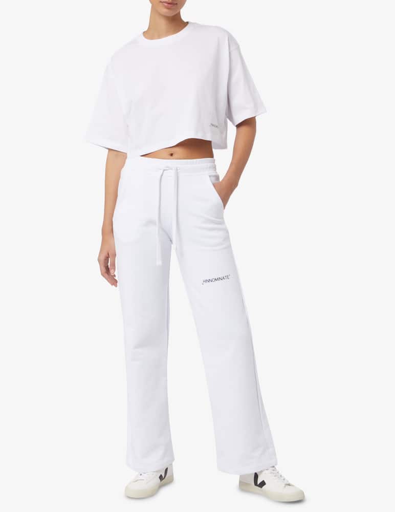 HINNOMINATE Pantalone in cotone con stampa - immagine 2 HINNOMINATE Pantalone in cotone con stampa - immagine 2