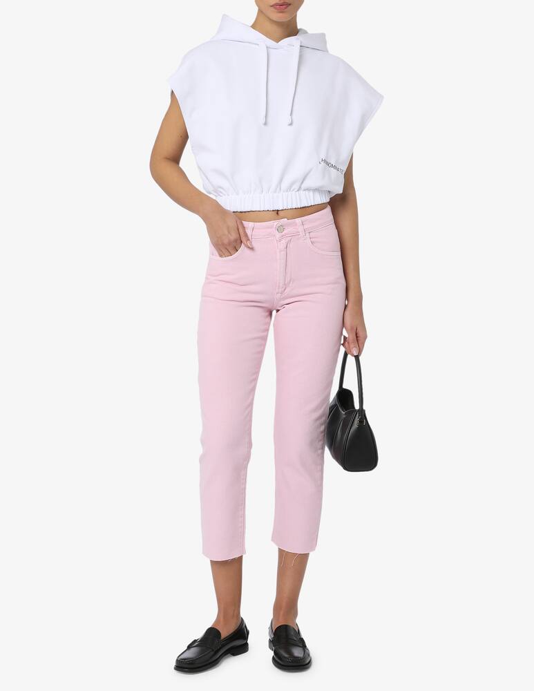 rinascente HINNOMINATE Felpa smanicata in cotone