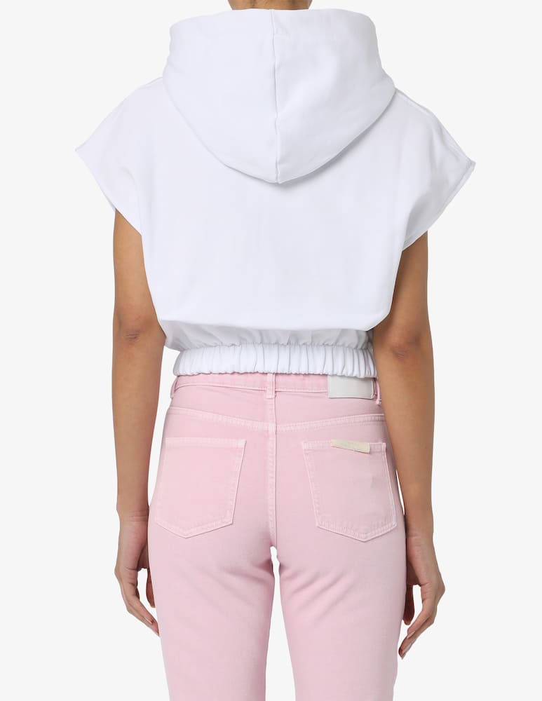 rinascente HINNOMINATE Felpa smanicata in cotone