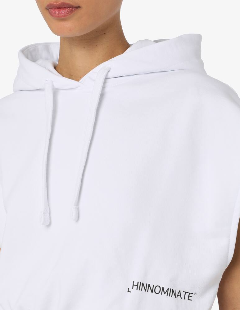 rinascente HINNOMINATE Felpa smanicata in cotone