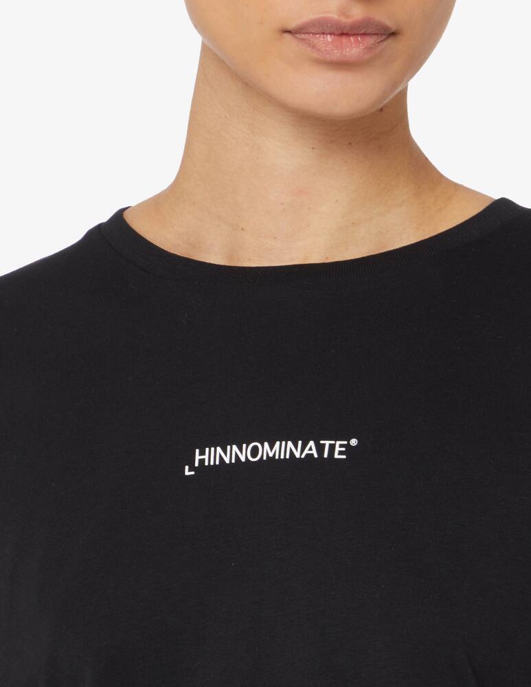 rinascente HINNOMINATE T-shirt in cotone - Nero