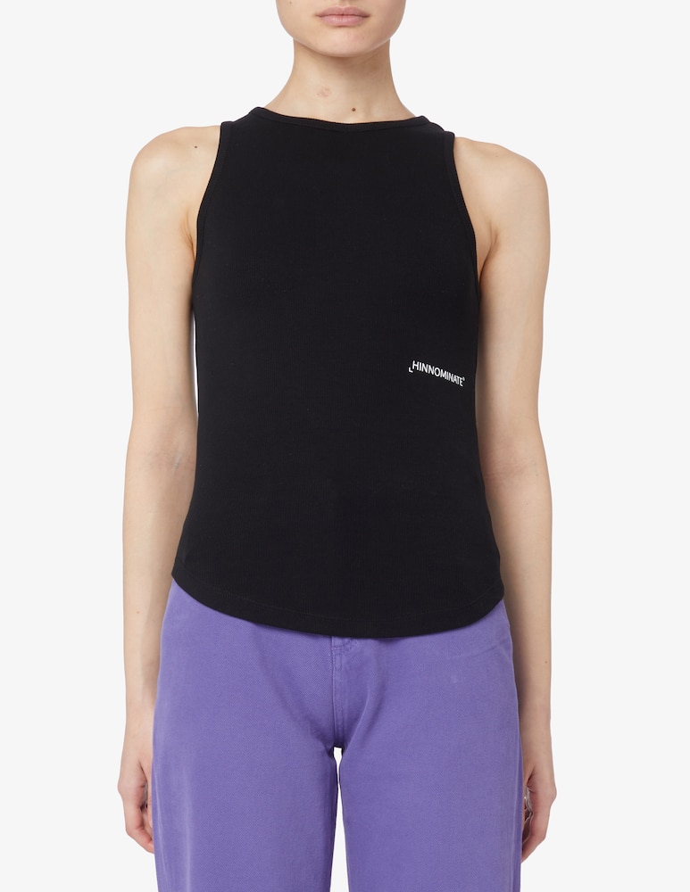 rinascente HINNOMINATE Canotta a coste con logo