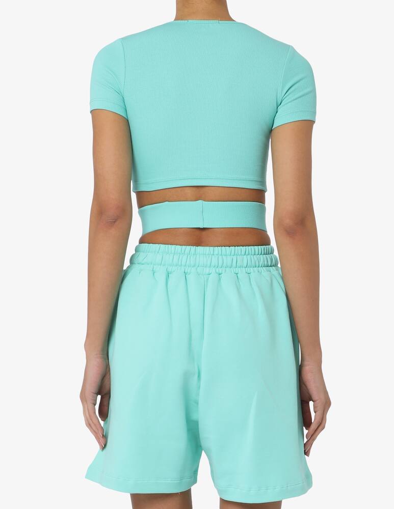 HINNOMINATE Crop top a maniche corte - immagine 3 HINNOMINATE Crop top a maniche corte - immagine 3