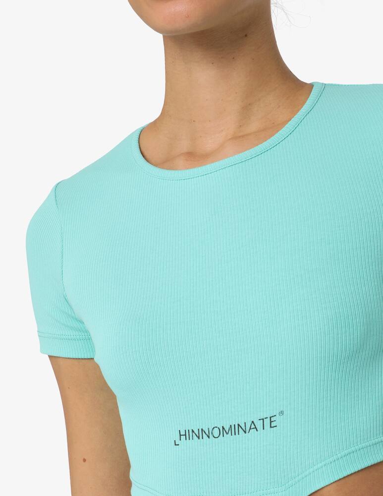 HINNOMINATE Crop top a maniche corte - immagine 4 HINNOMINATE Crop top a maniche corte - immagine 4