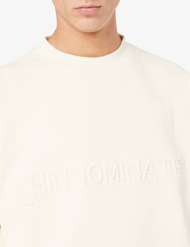 rinascente HINNOMINATE Felpa girocollo logo embossed