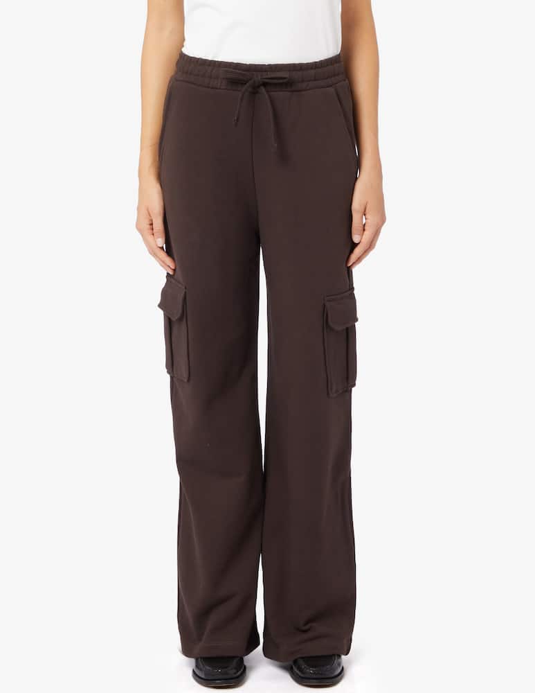 HINNOMINATE Pantaloni a gamba larga in cotone - immagine 1