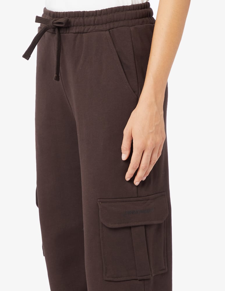 HINNOMINATE Pantaloni a gamba larga in cotone - immagine 4
