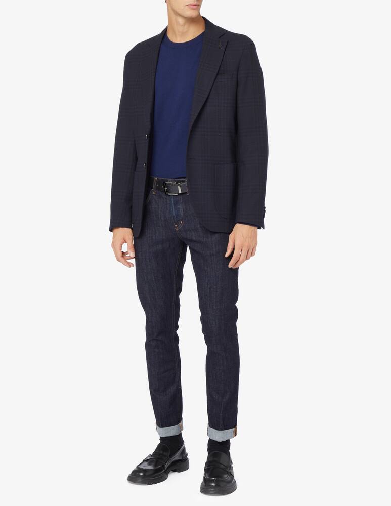 rinascente Paoloni Removable liner checked jacket