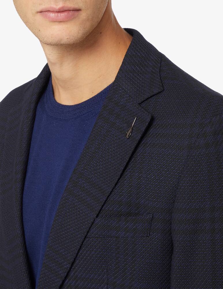 rinascente Paoloni Removable liner checked jacket