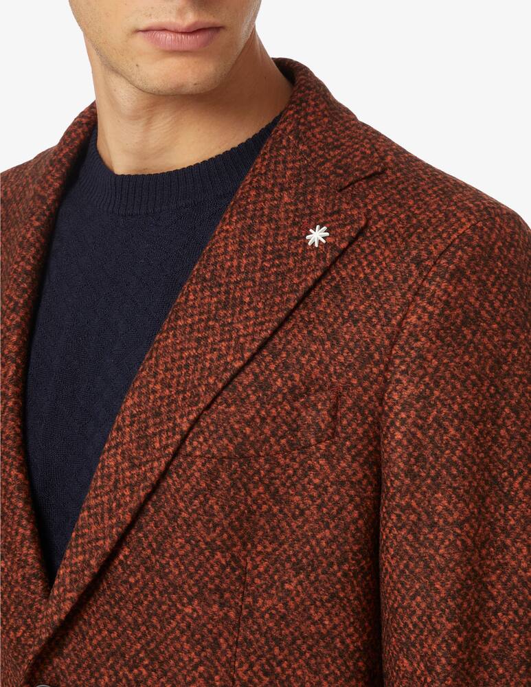 rinascente Manuel Ritz Giacca jersey sfoderata sale pepe