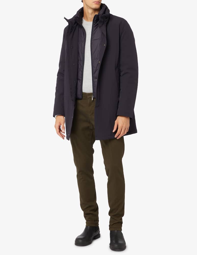 rinascente Paoloni Giaccone con pettor staccabile