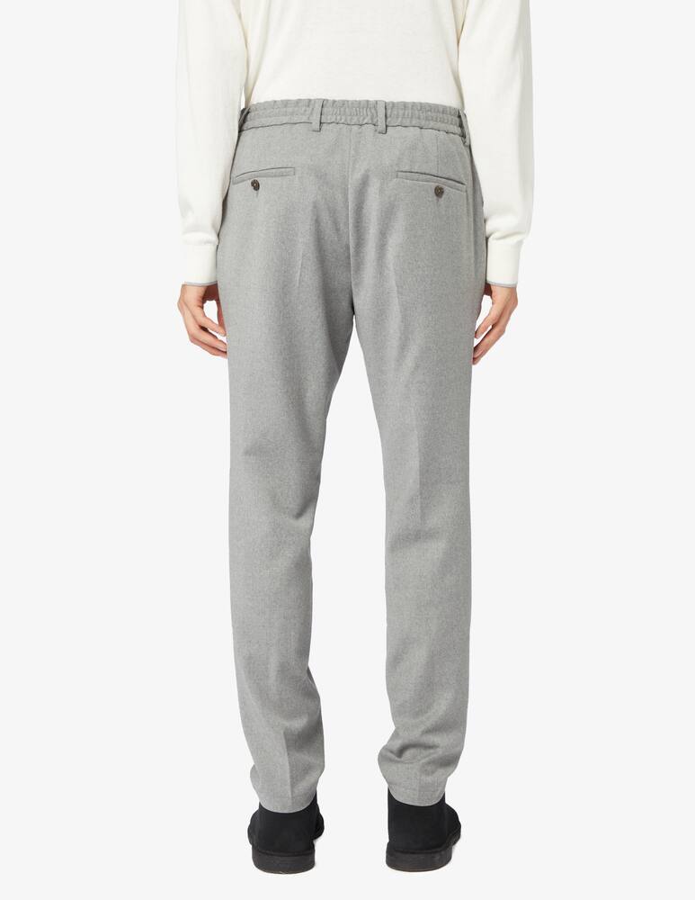 rinascente Paoloni Jogger coulisse flannel pants