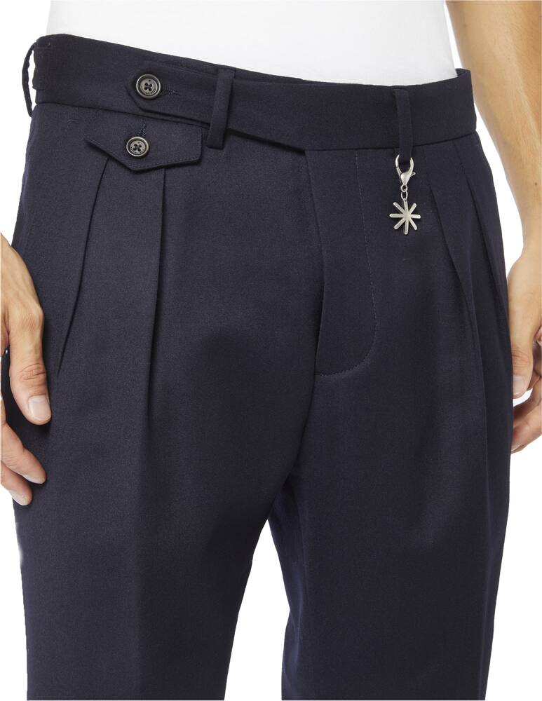 rinascente Manuel Ritz Baggy 2 pinces trousers