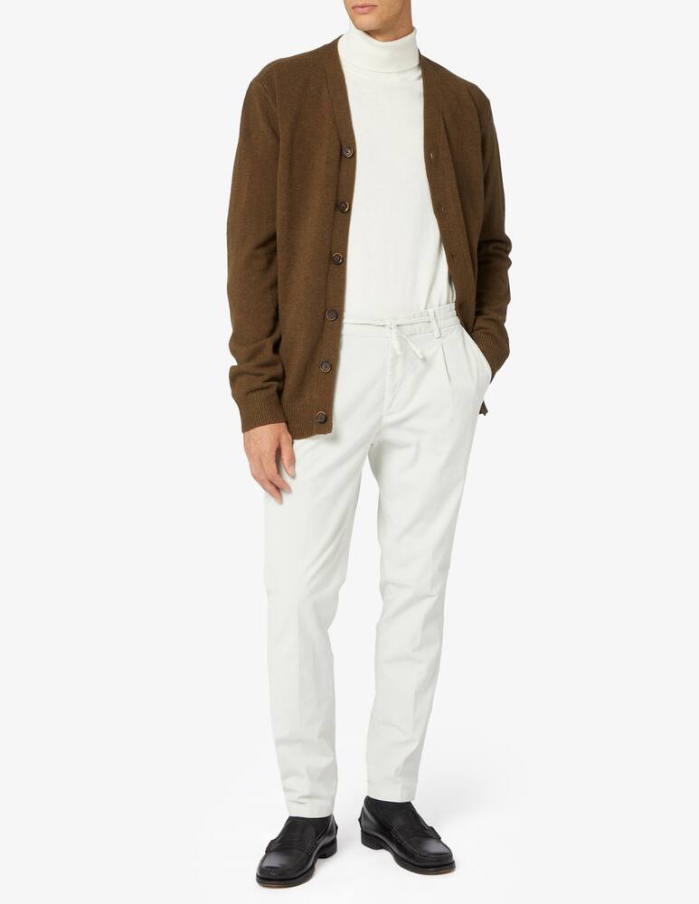 rinascente Paoloni Velvet coulisse jogger trousers