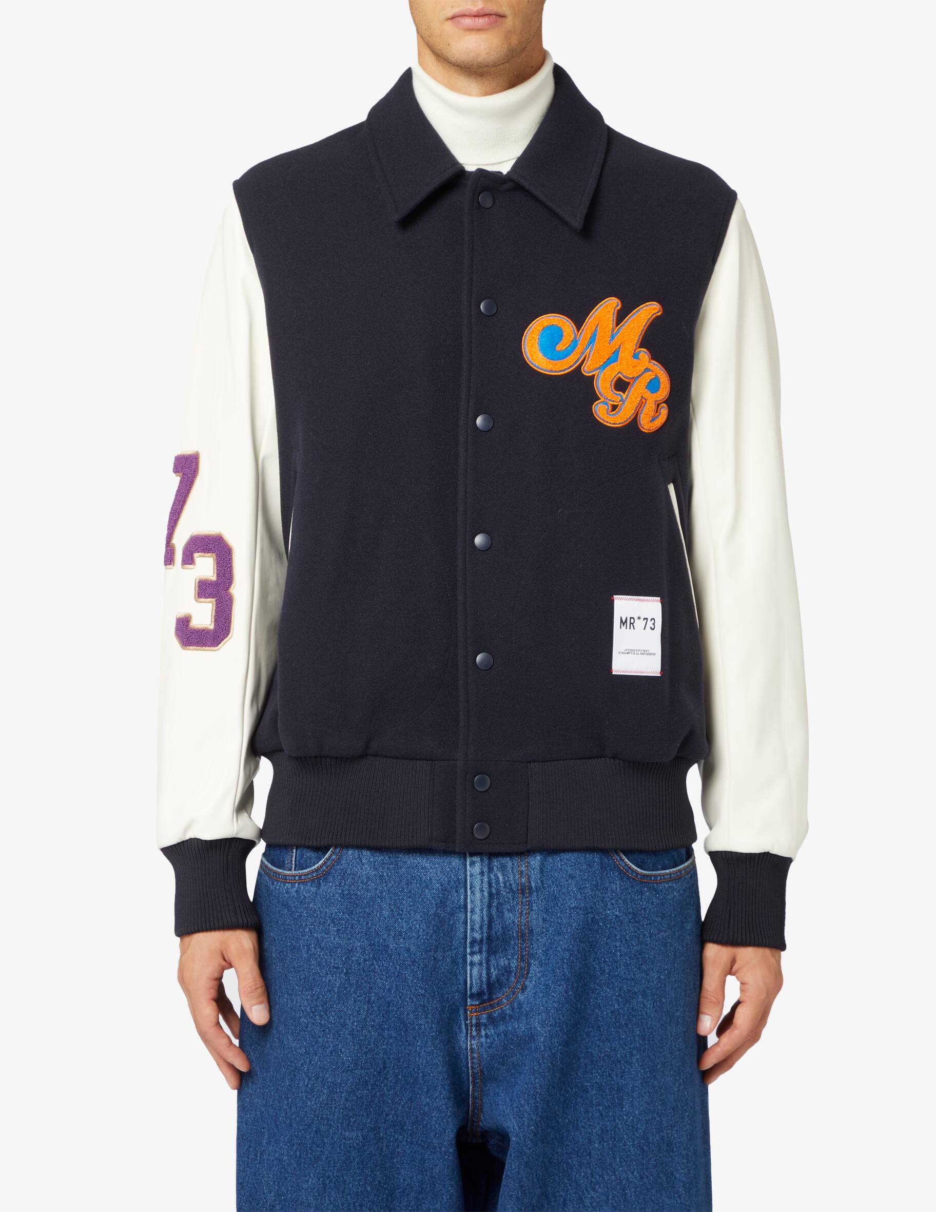 Shop Manuel Ritz Varsity comfort jacket on Rinascente