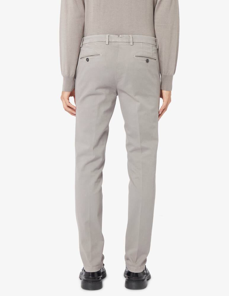 rinascente Paoloni Pantaloni chino tinto capo gabardina