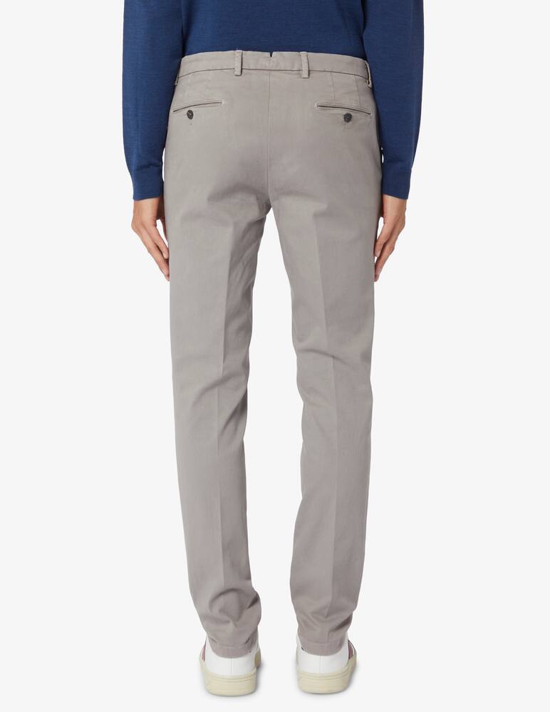 Paoloni Chino tinto capo gabardina trousers - picture 7