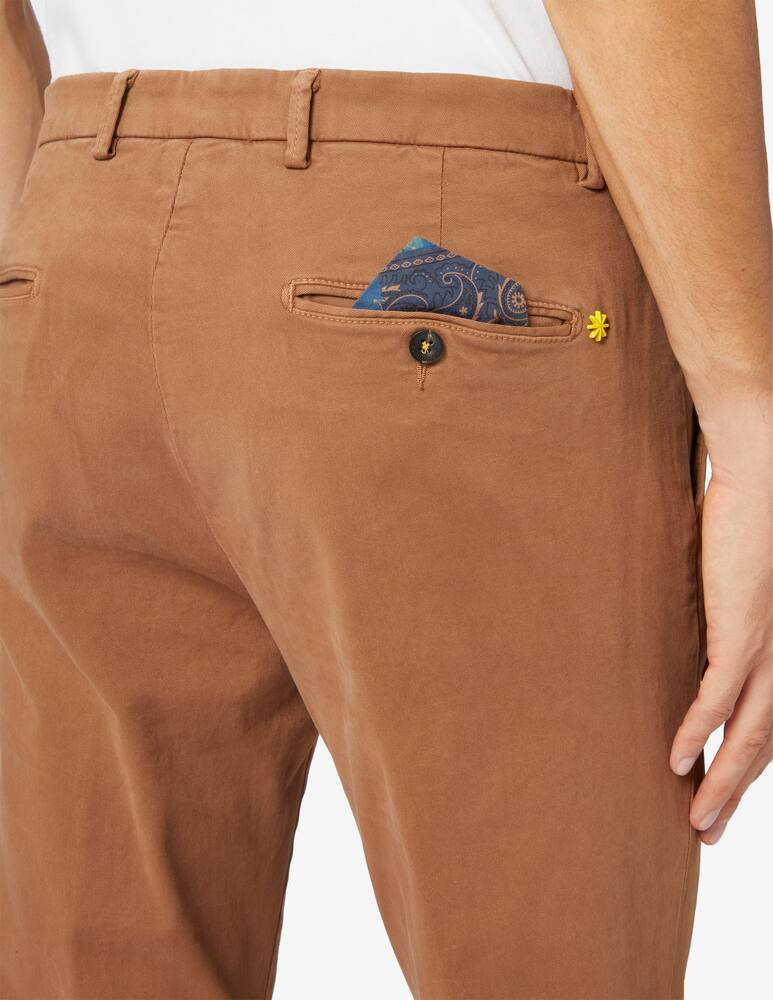 rinascente Manuel Ritz Pantalone gabardina pinces tinto capo