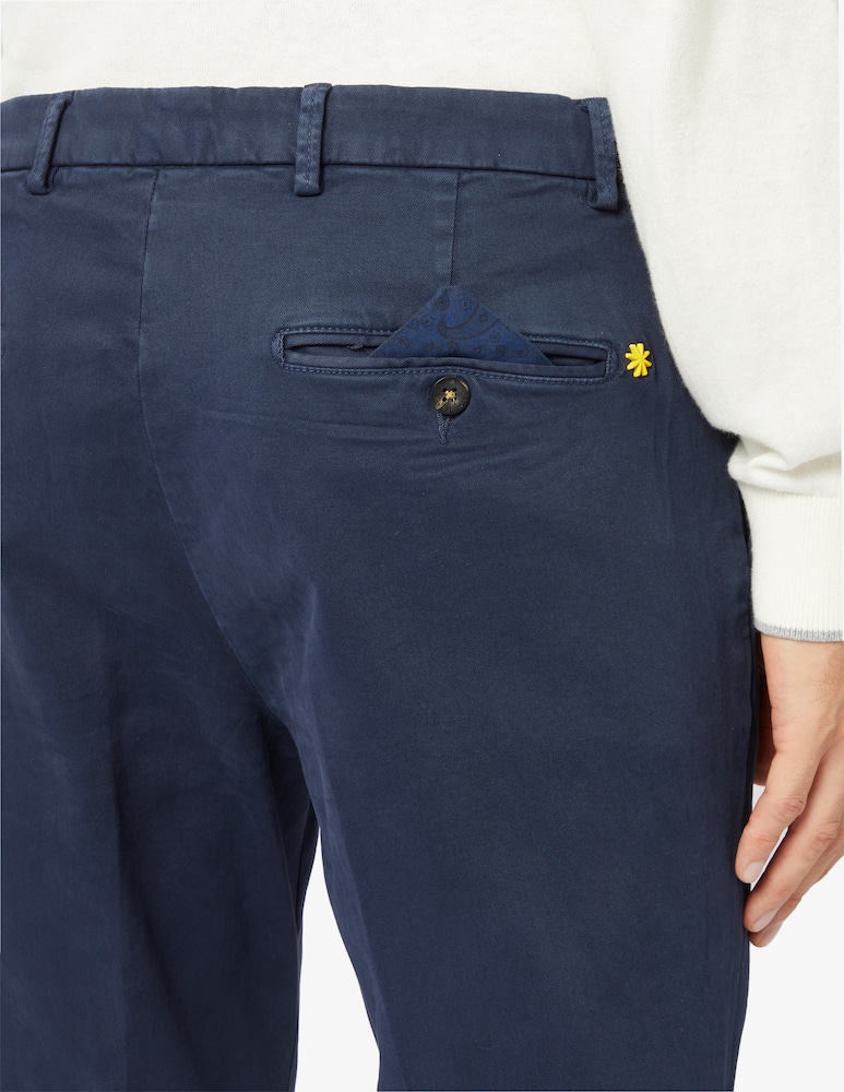 rinascente Manuel Ritz Gabardina pinces trousers