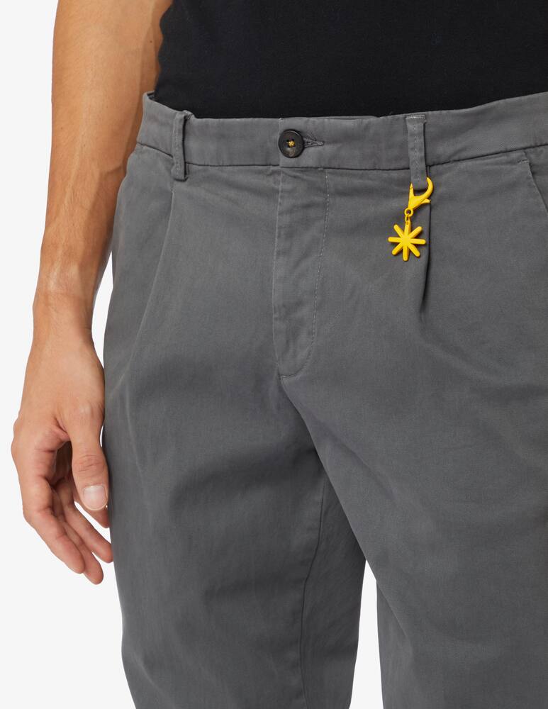 rinascente Manuel Ritz Gabardina pinces trousers