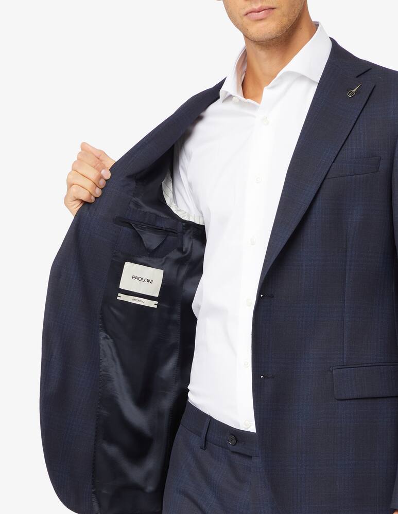 rinascente Paoloni Abito d7 quadri tono su tono