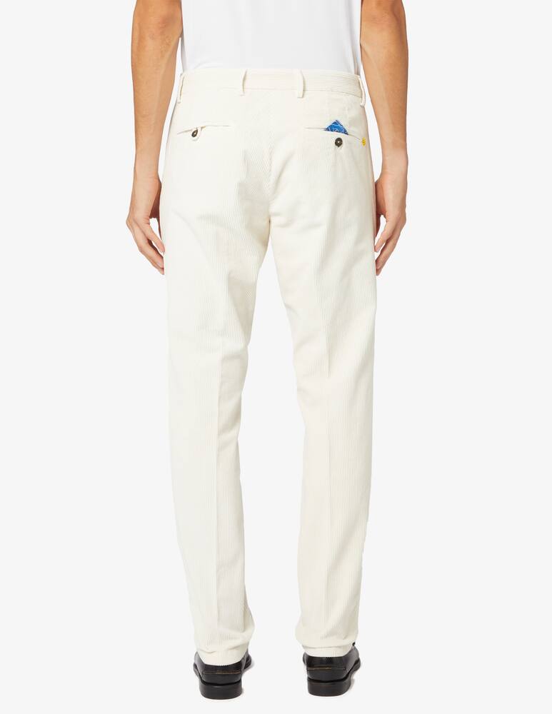 rinascente Manuel Ritz Velvet slim fit chino trousers