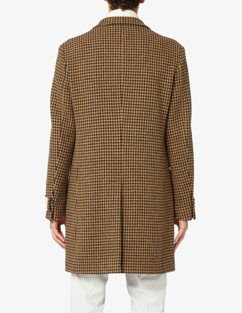 rinascente Paoloni Cappotto monopetto 3bott pied de poule