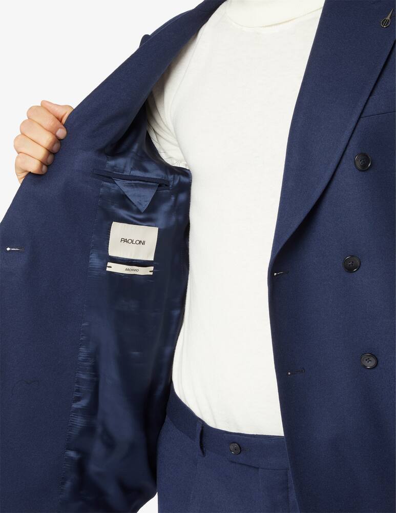 rinascente Paoloni Abito doppiopetto drop 8 flanella