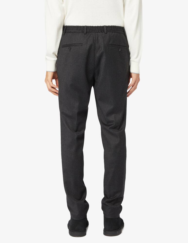 rinascente Paoloni Pantaloni jogger coulisse flanella