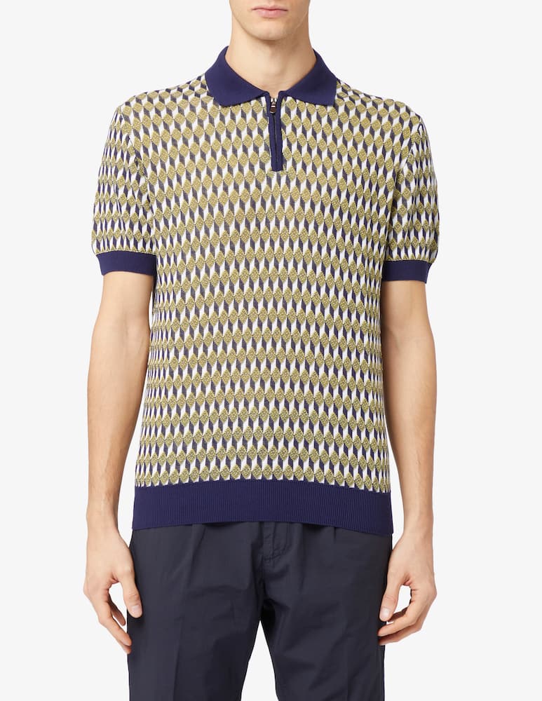 rinascente Manuel Ritz Polo jacquard