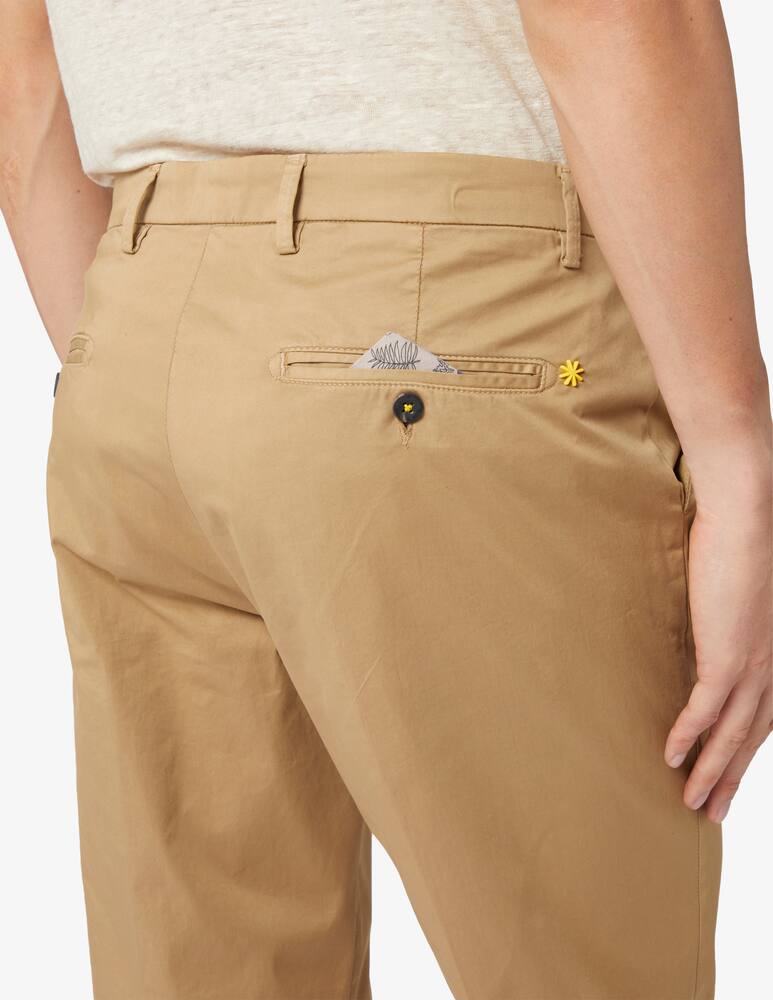 rinascente Manuel Ritz Gabardina slim fit trousers