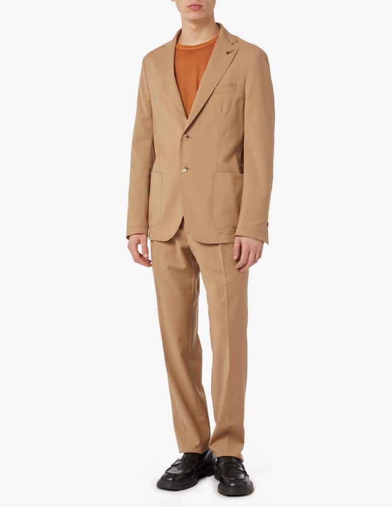 rinascente Paoloni Giacca monopetto tela lana