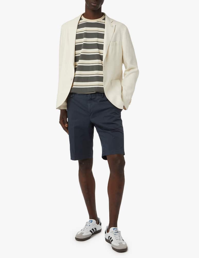 rinascente Manuel Ritz Linen mono breasted jacket