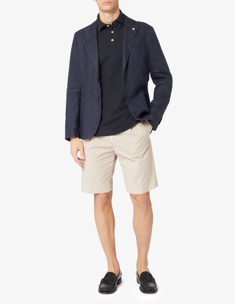 rinascente Manuel Ritz Linen mono breasted jacket