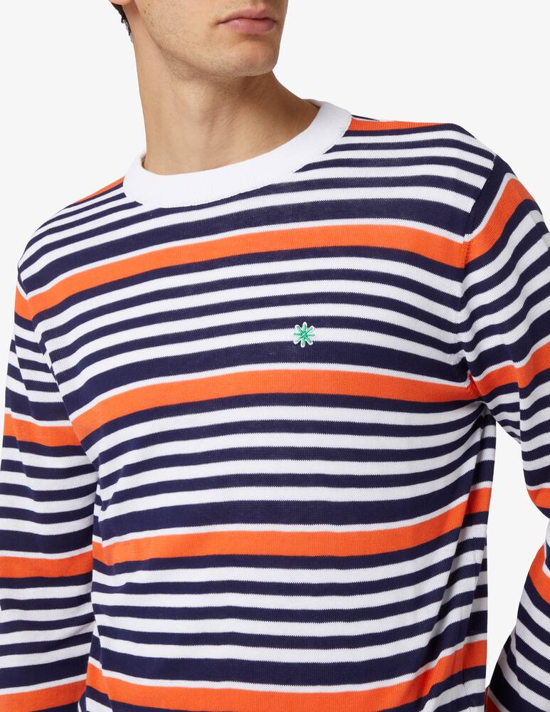 rinascente Manuel Ritz Striped crewneck jumper