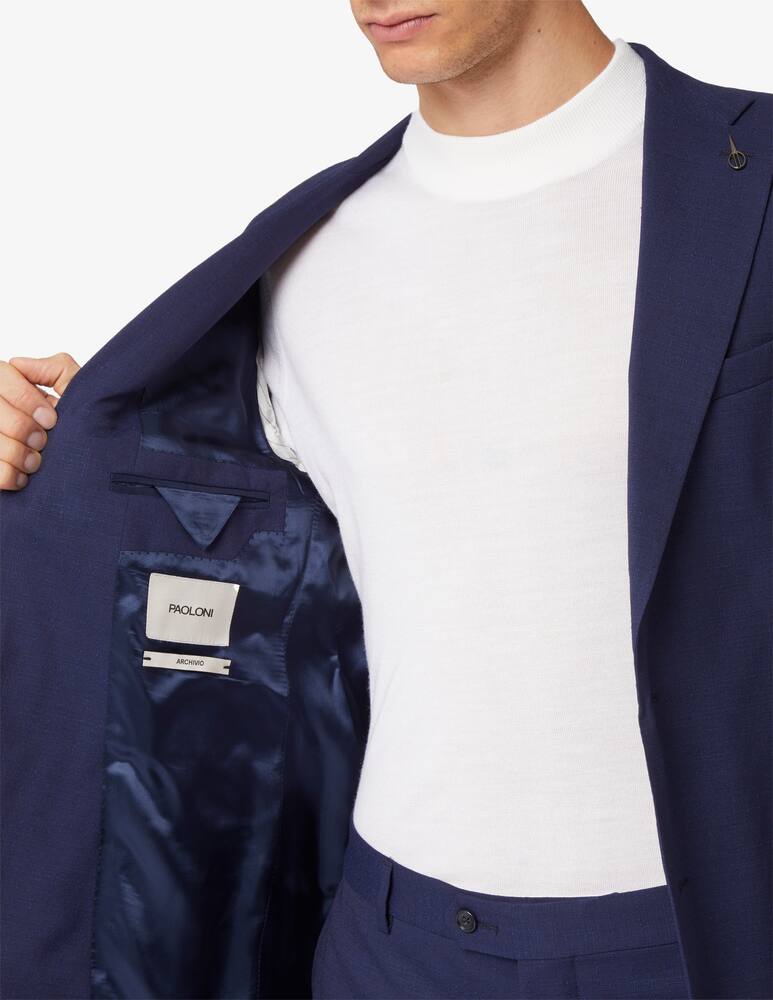 rinascente Paoloni Wool grisaglia d7 suit