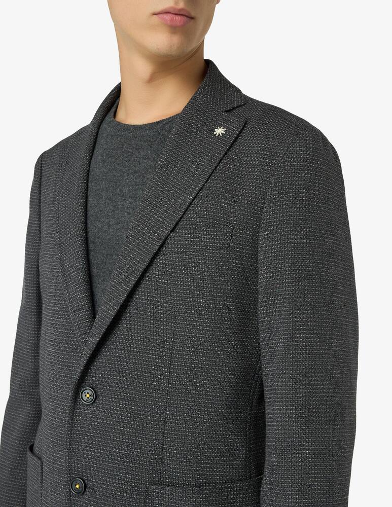 rinascente Manuel Ritz Blazer in jersey microstruttura