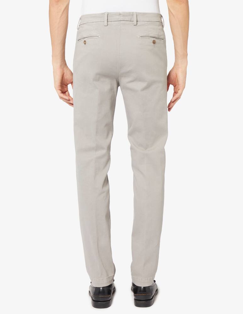 rinascente Paoloni Pantaloni chino tinto capo gabardina