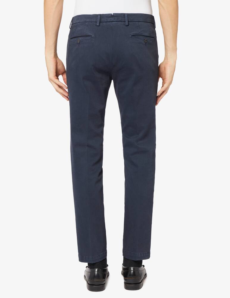 rinascente Paoloni Pantaloni chino tinto capo gabardina