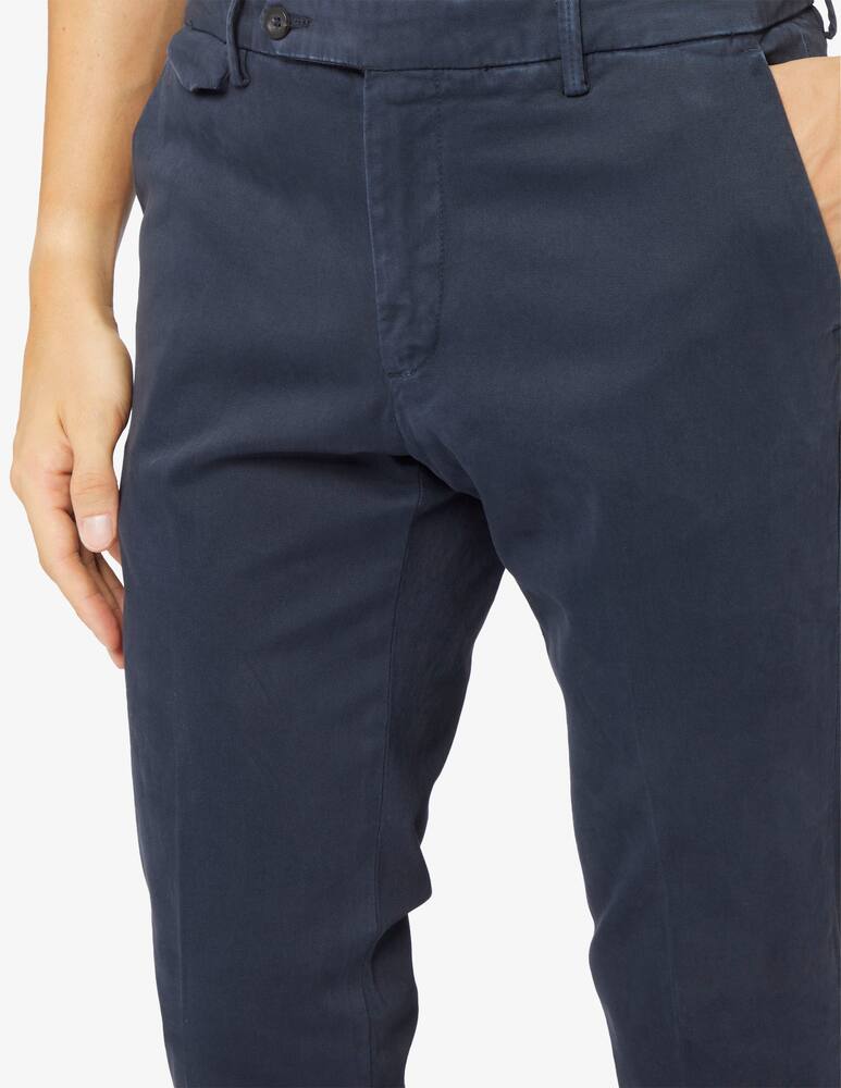 rinascente Paoloni Pantaloni chino tinto capo gabardina