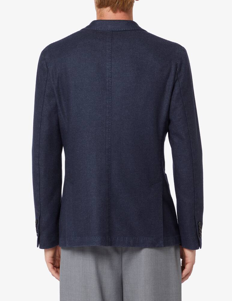 rinascente Paoloni Garment dyed wool double-breasted jacket