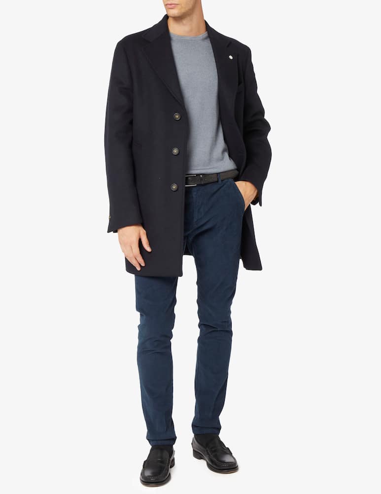 rinascente Manuel Ritz Cappotto monopetto in panno