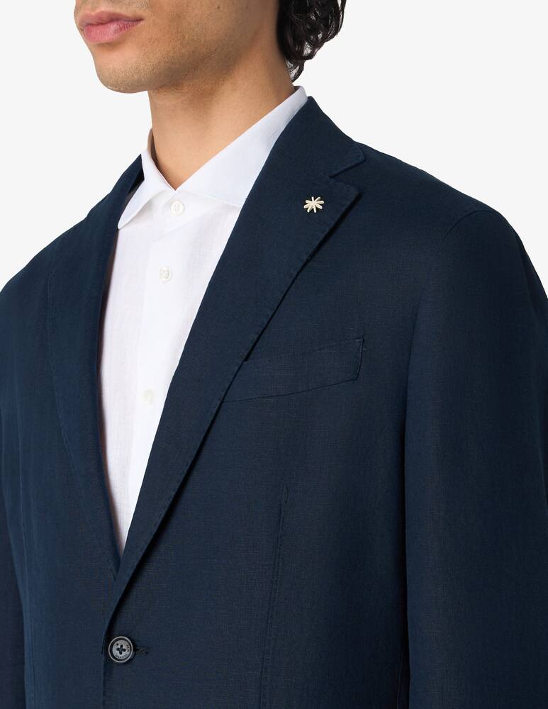 rinascente Manuel Ritz Giacca monopetto sfoderata in lino